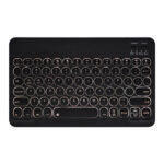 Compatible With Apple, ipad10.9 Bluetooth Round Keyboard Pro10.2 Retro Round Touch Keyboard Pen Slot 9.7 Protective Cover - Image 9