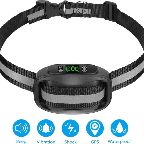 Electronic Dog Trainer Bark Stopper GPS Wireless