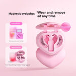Meixi Soft Magnetic False Eyelashes Heart-shaped Integrated Soap Holder
