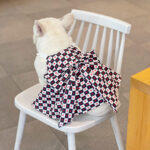 Bichon Chessboard Spring And Summer Pet Clothes - Image 4