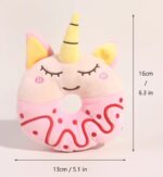 Teddy VIP Bichon Small And Medium Cat Dog Cross-border Accompany Plush Donut Sound Toy - Image 4