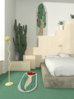 Tulip Carpet Girls' Bedroom Bedside Mat Children's Room