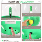 Automatic Throwing Machine  Pet Outdoor Toy Ball Dog Tennis Launcher  Dog Walking Tool - Image 3