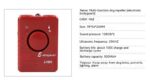 Ultrasonic Dog Dispeller Anti-dog Bite Personal Alarm Flashlight - Image 3