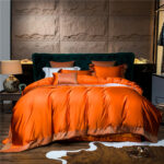 High-grade Brocade Four-piece High Precision 200 Long-staple Cotton Bedding - Image 4