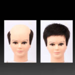 Men's Wigs Real Human Hair Hand-knitted - Image 3