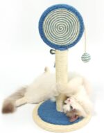 Cat Scratching Post  Cute Kittens Scratch Posts With Hanging Ball Sturdy Post Stable Base Ideal For Indoor Cats Small Large Sizes Kitty Available - Image 3