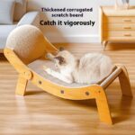 Pet Recliner Cat Scratch Board Toy - Image 2