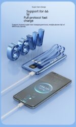 66W Super Fast Charge Power Bank With Cable 20000 MA - Image 10