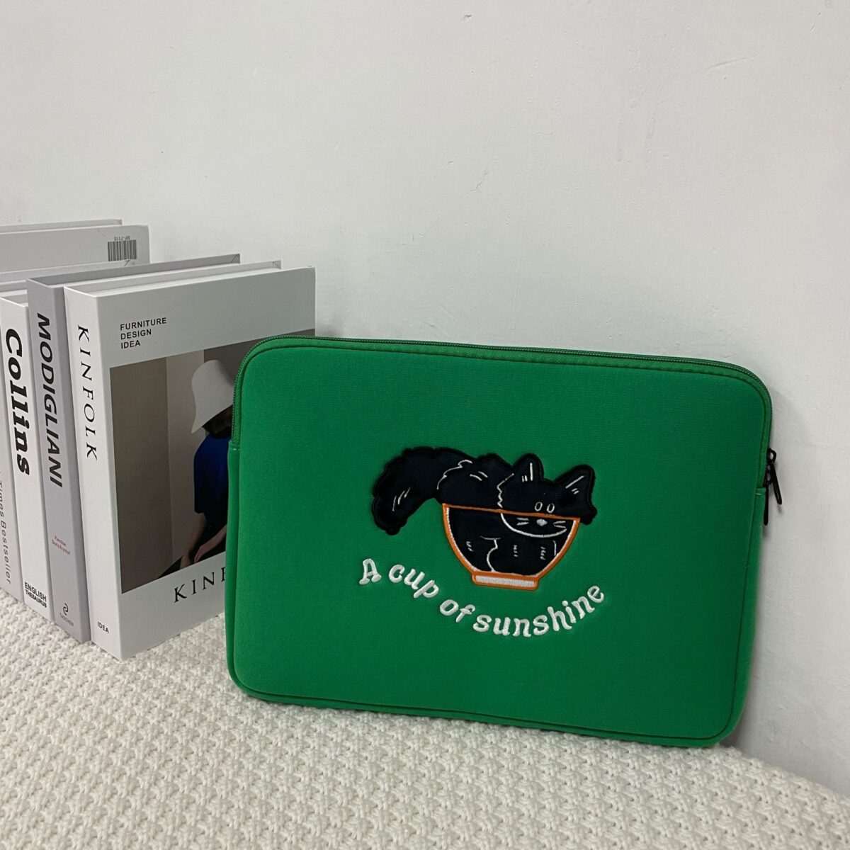 Cute Embroidered Laptop Sleeve Computer Liner Bag - Image 4