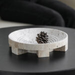 Vintage Huangdongshi Decorative Fruit Storage Tray - Image 2