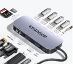 11-in-1 Expansion Dock Typ-c HUB Multi-function Gigabit Network Port Cable Seperater - Image 8