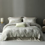 American Retro Style Long-staple Cotton Yarn-dyed Four-piece Jacquard Beddings - Image 10