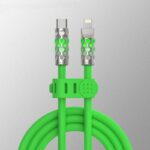 Full Power Fast Charging Liquid Silicone Luminescent Data Cable - Image 2