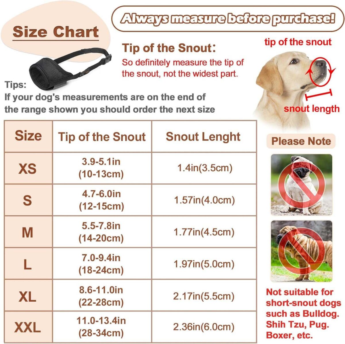 Dog Muzzle For Large Medium Small Dogs Mesh Muzzle For Dog To Prevent Biting Chewing Licking Eating Soft Dog Muzzle With Front Opening Design For Drinking Panting - Image 2