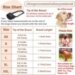 Dog Muzzle For Large Medium Small Dogs Mesh Muzzle For Dog To Prevent Biting Chewing Licking Eating Soft Dog Muzzle With Front Opening Design For Drinking Panting - Image 2