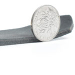 Black Cowhide Pet Leather Chest Strap - Image 5