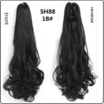 Fluffy Natural Lifelike Claw Clip Ponytail Wholesale - Image 2