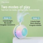 Pet Electric Toy Ball Feather Teaser Cat Stick Irregular Movement Cat Scratching Ball Tumbler - Image 4
