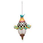 Metal Bird Feeder Creative Pattern Birdhouse Hanging Decor Garden Yard Window Parrot Feeding Pendant Decoration - Image 3