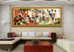 Cross-stitch Calligraphy And Painting New Style Living Room With Large Embroidered - Image 3