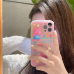 Fashion Creative Love Flower Bear Rabbit Phone Case - Image 2