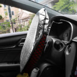 Car Steering Wheel Sunshade Cover - Image 3