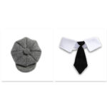 Pet Cat Gentleman Beret Tie Photo Props - Image 8
