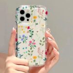 Floral Transparent All-inclusive Space Phone Case