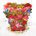 Mother's Day Greeting Card Creative 3D 3D Holiday Blessing Card - Image 2