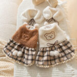 Fashion New Puppy Cute Bear Dress - Image 4