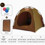 Four Seasons General Purpose Semi-enclosed Removable And Washable Cat Tent - Image 4