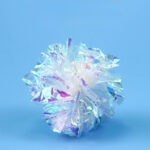 This Colorful Noise-making Paper Ball Cat Toy Is A Great Way To Keep Your Cat Entertained And Amused. It's A Self-playing Toy That Comes In A White Color - Image 6