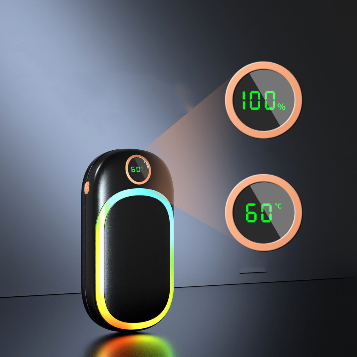 Temperature Adjustment Portable Power Bank Two-in-one - Image 5