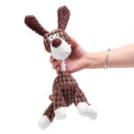 Plush Dog Toy Animals Shape Interactive Dog Chew Toys Corduroy Dog Toys For Small Large Dogs Puppy Pets Training Accessories - Image 2