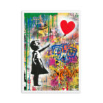 Graffiti Banksy Digital Oil Painting Living Room Bedroom Mural - Image 4