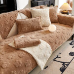 Thickened Fleece Cream Style Simple Non-slip Sofa Cushion - Image 9