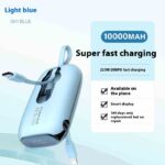 Fast Charge Large Capacity 22.5W Power Bank With Cable - Image 6