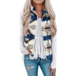 Women's Christmas Top Plush Printed Vest - Image 6