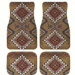 Vintage Bohemian Style Car Floor Mat Carpet - Image 3