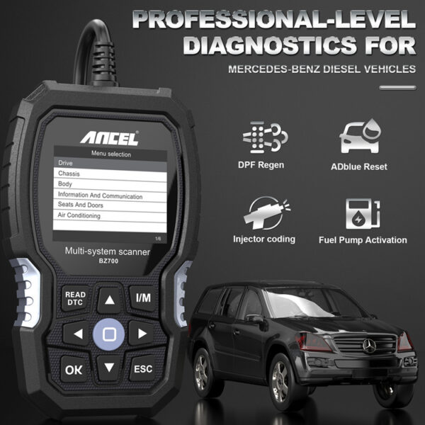 Applicable To Mercedes-Benz Full-system Diagnostic Tool