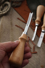 New Style French Leather Tool Carving Edger - Image 2