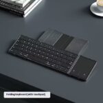 Mobile Phone Tablet Folding Bluetooth Keyboard Portable Mute - Image 6