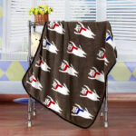 Flannel Coral Fleece Blanket Printed Air Conditioning Blanket Pet - Image 10