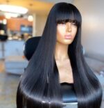 Wig Real Human Hair Straightening Mechanism Headgear - Image 3