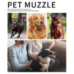 Dog Muzzle Leather, Comfort Secure Anti-Barking Muzzles For Small Medium Large Dogs, Breathable And Adjustable, Allows Drinking And Panting, Used With Collars - Image 6