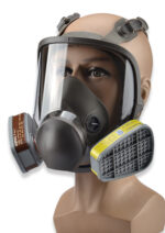 Rubber Large Vision Gas Full Mask MF16 Mask - Image 2