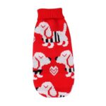 Christmas Turtleneck Knitting Sweater Dog Clothing - Image 8