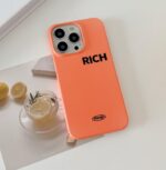 Half Pack Glossy Solid Color Plastic Phone Case - Image 4