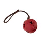Leather Dog Training Ball Toy Dog Ball Tug Toy With A Handle Dog Bite Toy Soft Puppy Reward Toy Pet Supplies - Image 8